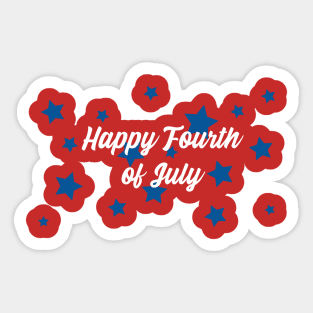 Happy Fourth of July Sticker